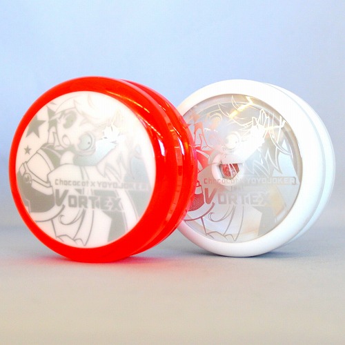 【品番50】ボルテクス2個セット(レッド×ホワイト&ホワイト×クリア)【chococot】