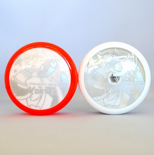 【品番50】ボルテクス2個セット(レッド×ホワイト&ホワイト×クリア)【chococot】