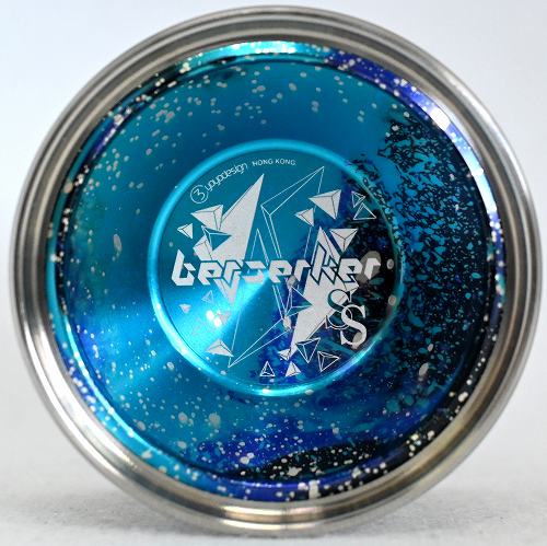 品番64】バーサーカーSS（ブルー×ブラック×シルバースプラッシュ