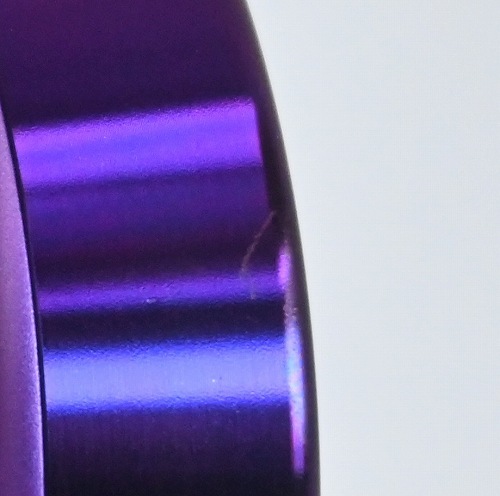 【品番88】ダヴィンチ（マットパープル×ポリッシュパープルリム）