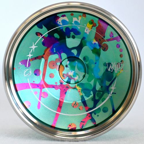 【品番88】ワルツ（ティール×レインボースプラッシュ）