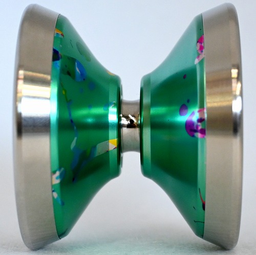 【品番88】ワルツ（ティール×レインボースプラッシュ）