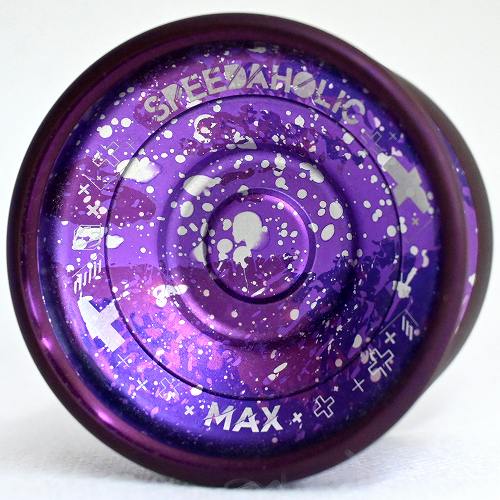 スピーダホリックMAX Bグレード 品番104】旧型スピーダホリックMAX（パープル×シルバースプラッシュ