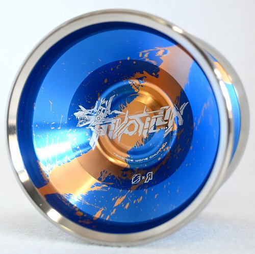 C3yoyodesign トリプティコン ブルー ゴールドスプラッシュ 品番61】トリプティコン（ブルー×ゴールドスプラッシュ） | すべての