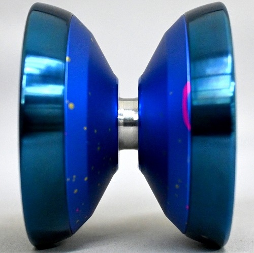 【品番65】プラグマ(ブルー×ピンク×ゴールドスプラッシュ×ブルーリム)