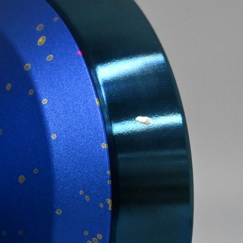 【品番65】プラグマ(ブルー×ピンク×ゴールドスプラッシュ×ブルーリム)