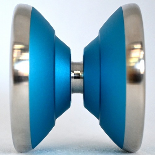 【品番88】シャッターバイメタル(ライトブルー×シルバーリム)