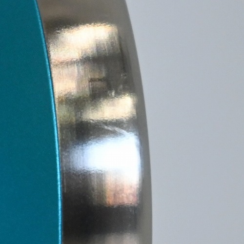 【品番88】シャッターバイメタル(ライトブルー×シルバーリム)