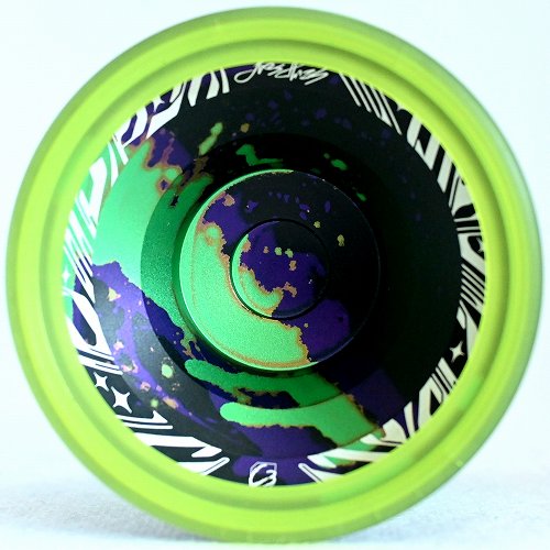 品番57】スーパーシンチレーター（ブラック×パープル×グリーン