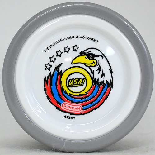 【品番41】フリーハンドワン(グレー)【US National Yoyo Contest 2023】