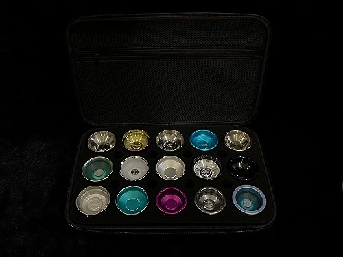 JT - Semi Hard Case（For 15 yo-yos)/ White logo