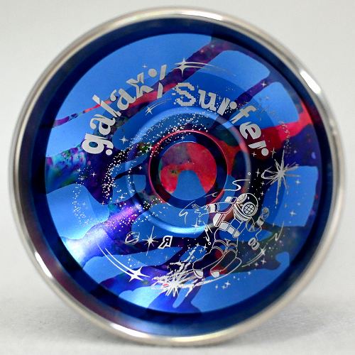 品番79】ギャラクシーサーファー（ブルー×パープル×レッドスプラッシュ