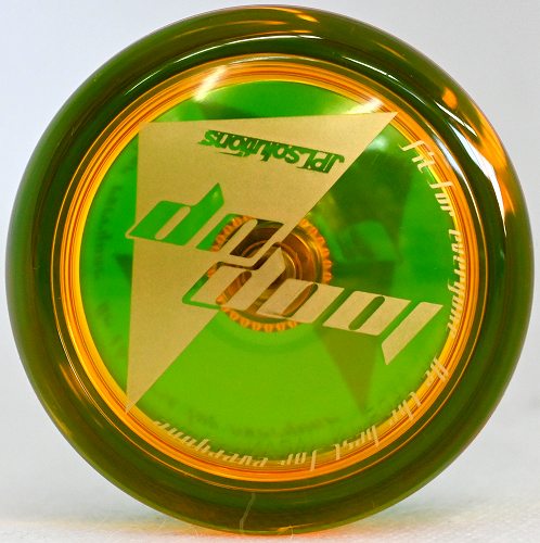 【品番100】ループアップ 2個セット（グリーン×アンバー）【メタルスペーサー】