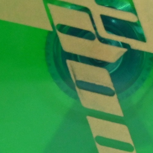 【品番100】ループアップ 2個セット（グリーン×アンバー）【メタルスペーサー】