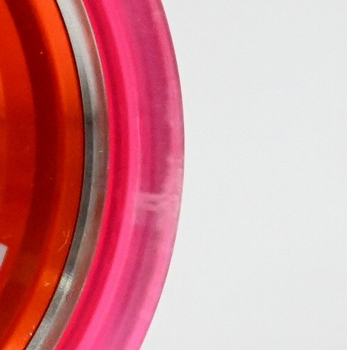 ヨーヨーリクリエーション　サベージ　ロゴあり　オレンジピンクリム ヨーヨーリクリエーション サベージ ロゴあり オレンジピンクリム