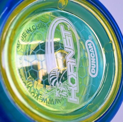 【品番100】ホーネット2個セット （クリアブルー×クリアイエローキャップ）