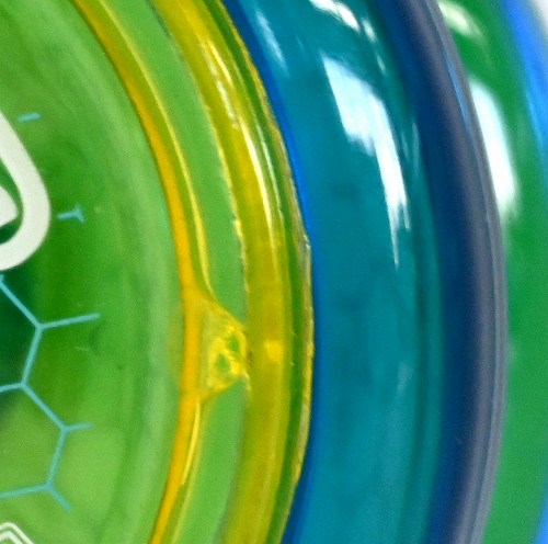 【品番100】ホーネット2個セット （クリアブルー×クリアイエローキャップ）