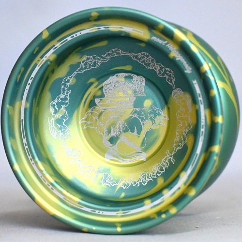 よーへー 品番78】へトロジェニティ（グリーン×イエロースプラッシュ）【ACID