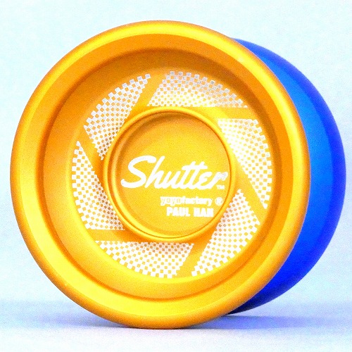 【品番57】シャッター（オレンジ×ブルー）【Paul Han Edition】