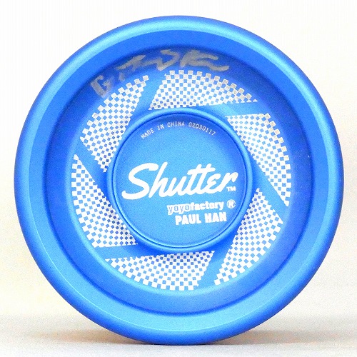 【品番57】シャッター（オレンジ×ブルー）【Paul Han Edition】