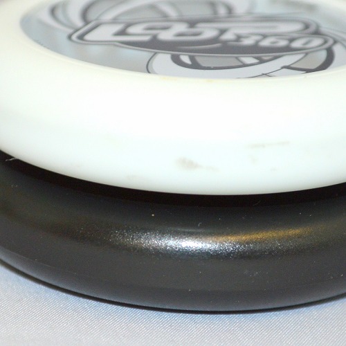 【品番59】LOOP360(ブラック×ホワイトハーフ)2個セット