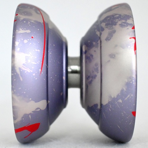 品番104】ピックアックス（ブルー×シルバー×レッドスプラッシュ）【28