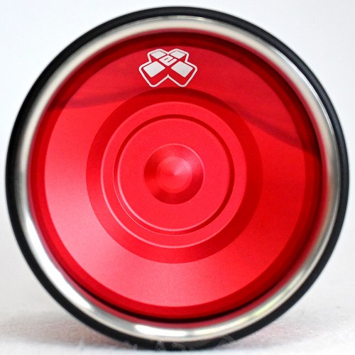 品番93】エクシア（レッド×ブラック×シルバーリム）【YoYoExpert