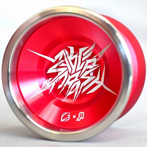 C3ヨーヨーデザイン セイバークラッシュ オレンジ 品番81】セイバークラッシュ（レッド×オレンジ×グリーン×シルバー