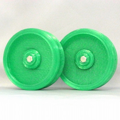 【品番61】ビッグなヨーヨー2個セット（グリーン）