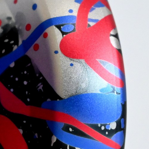 品番61】スピーダホリックMN（ブラック×シルバー×レッド×ブルー