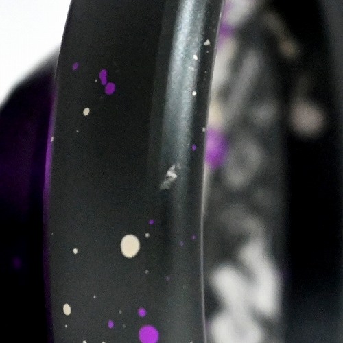 品番84】スピーダホリックMN（ブラック×パープル×シルバースプラッシュ