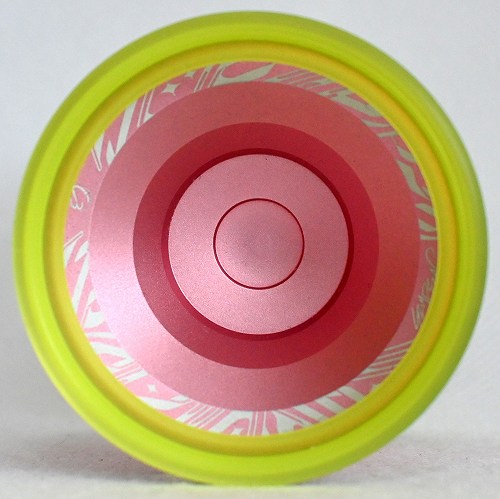 品番39】スーパーシンチレーター（ピンク×シルバーリム×イエロー