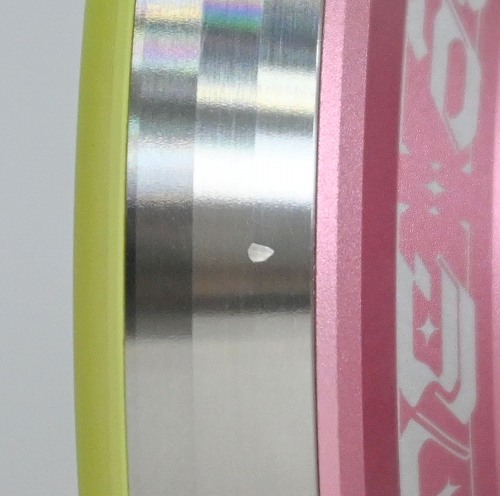 品番39】スーパーシンチレーター（ピンク×シルバーリム×イエロー