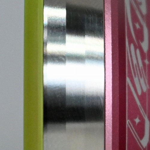 品番39】スーパーシンチレーター（ピンク×シルバーリム×イエロー