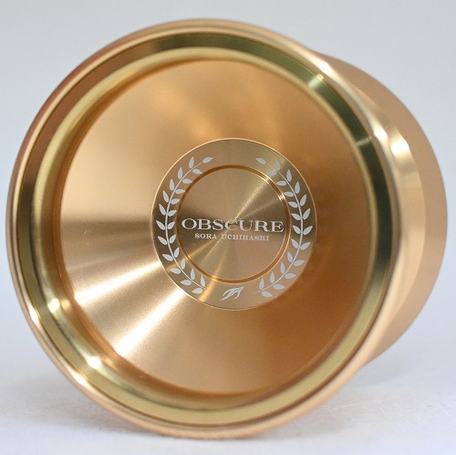品番87】オブスキュア（シャイニーゴールド×ゴールドリム）【Sora