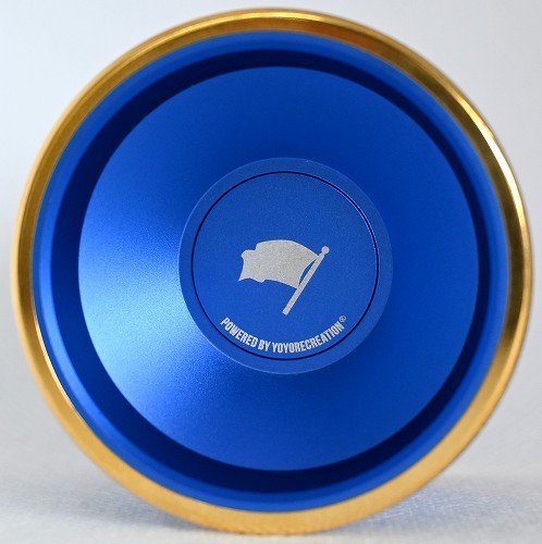 【ヨーヨー】インベーダーズマストダイ（青＋金）：リベリオン/57M ヨーヨー】インベーダーズマストダイ（青＋金）：リベリオン/57M