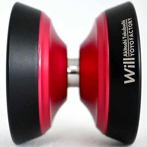 【品番104】ウィル（レッド×マットブラックリム）