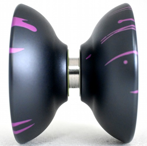 【品番104】トゥーホット(ブラック×ピンクスプラッシュ)【Bグレード品】