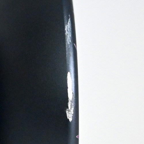 【品番104】トゥーホット(ブラック×ピンクスプラッシュ)【Bグレード品】