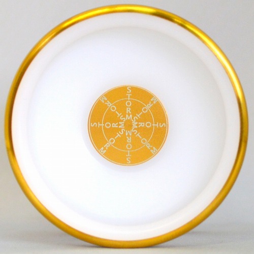 【品番48】POMストーム(ホワイト×ゴールドリム)