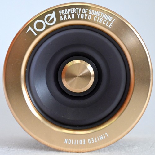 品番81】スピーダー（ブラック×ゴールドリム）【ARAO YOYO