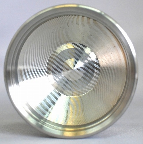 品番44】ダマスカス（RAW＆ホワイトアルミニウム）＆レザーケース