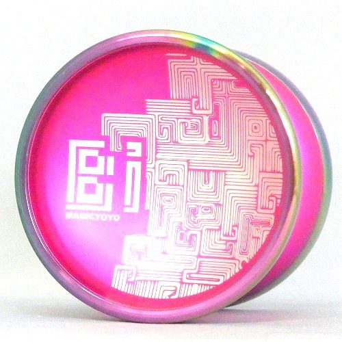 【品番39】ビーアイ（ピンク×レインボーリム）