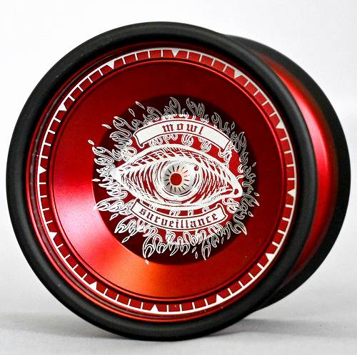 【品番38】サーベイランス（マルーン×ブラックリム）【Right Eye】