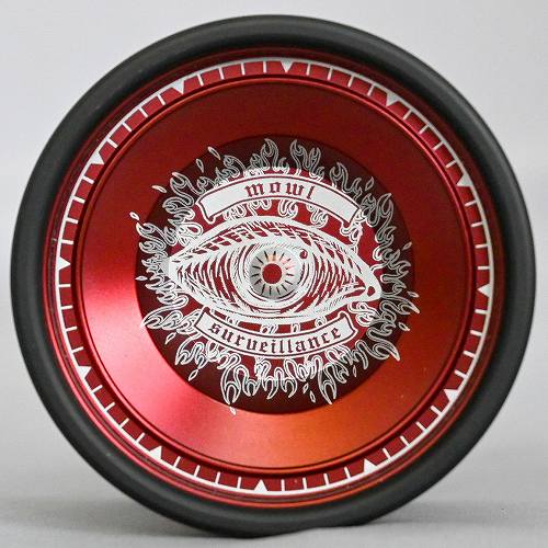 【品番38】サーベイランス（マルーン×ブラックリム）【Right Eye】