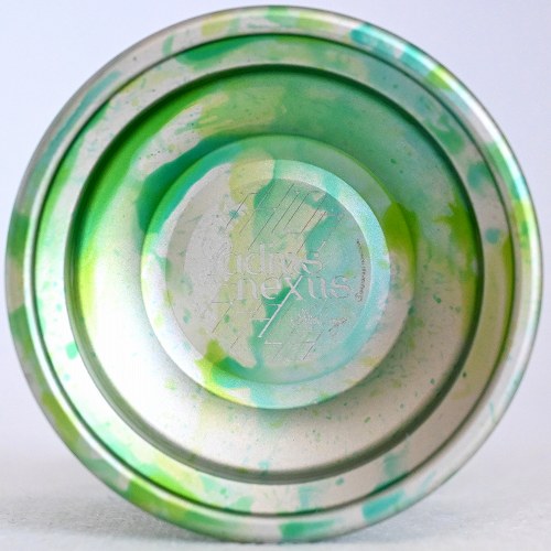 【品番44】ラディウスネクサス（シルバー×グリーン×ライトグリーンスプラッシュ）