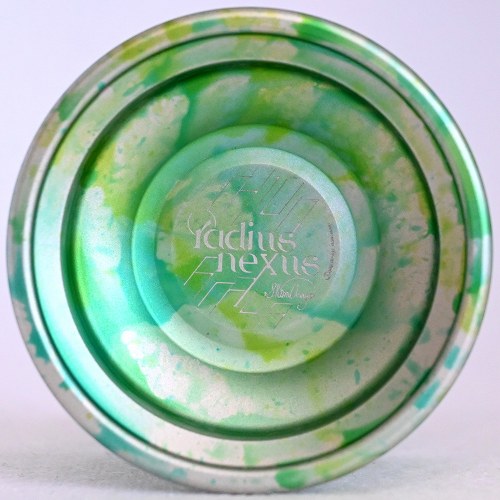 【品番44】ラディウスネクサス（シルバー×グリーン×ライトグリーンスプラッシュ）