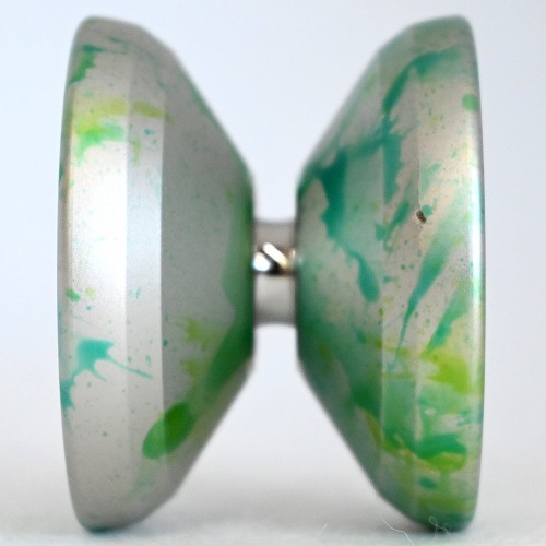 【品番44】ラディウスネクサス（シルバー×グリーン×ライトグリーンスプラッシュ）