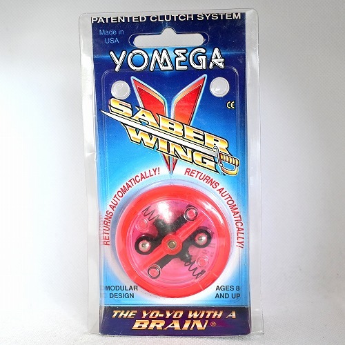 当時物 Xボンバー ヨーヨー コマ 未使用 ショウワノート 昭和レトロ　希少 品番47】セイバーウィングブレイン (レッド) | 全てのUSED商品