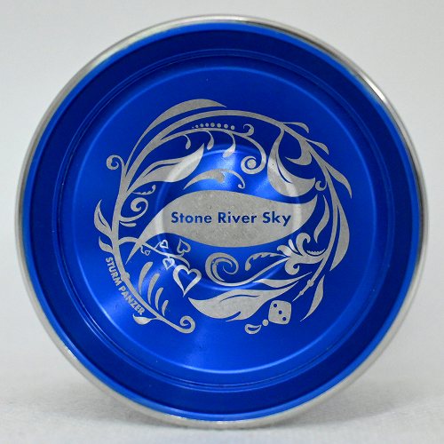 品番44】ストーンリバースカイ（ブルー×シルバースプラッシュ） | 全て